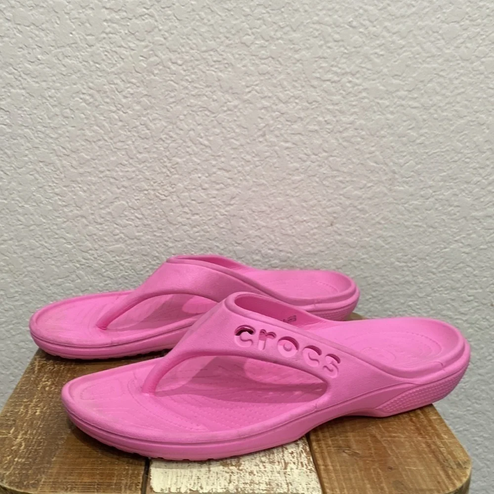 Crocs Baya ll Men’s Flip Sandals Pink Size 11